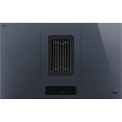 Варочная поверхность со встроенной вытяжкой Smeg/ Варочная поверхность со встроенной вытяжкой Smeg, 80 см, прямой край, 4 зоны приготовления, multizone, 9 уровней мощности, пауза, акустический сигнал окончания приготовления, индикация оставшегося времени,