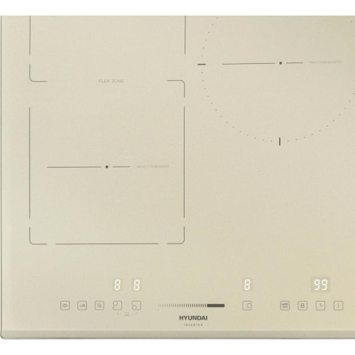 Индукционная варочная поверхность/ Индукционная варочная поверхность Hyundai HHI 4771 BE бежевый