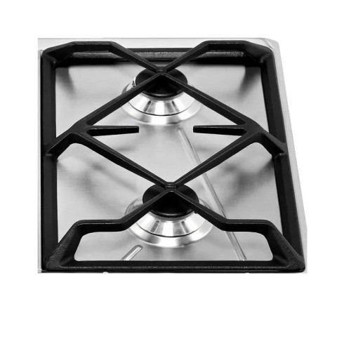 Встраиваемая газовая панель SMEG/ Газ,  Victoria, газовая варочная панель, 60 см, нержавеющая сталь матовая