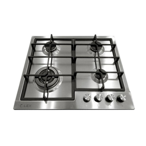 Газовая варочная поверхность/ Газовая варочная поверхность Lex GVS 640 IX нержавеющая сталь