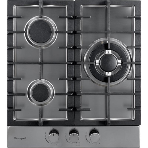 Газовая варочная поверхность/ Газовая варочная поверхность Weissgauff HGG 451 XFh нержавеющая сталь