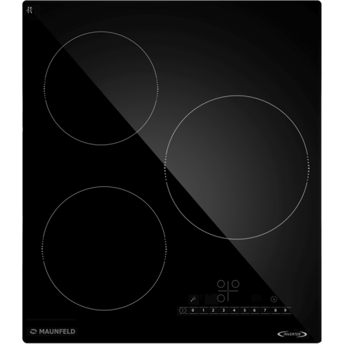 Индукционная варочная панель MAUNFELD/ Индукционная варочная панель, 45 см, сенсорное управление, таймер, бустер, черный