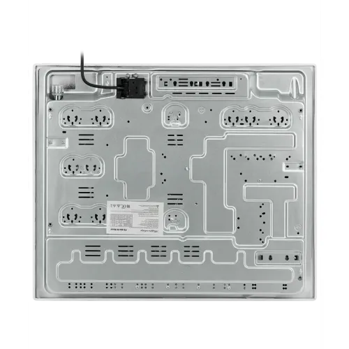 Газовая варочная поверхность Kuppersberg/ Газовая  варочная поверхность металл, ширина 60 см, 4 газовые конфорки, передняя левая конфорка WOK 3,8 кВт, автоподжиг, газ-контроль, чугунные решетки, цвет белый/ручки цвета серебро