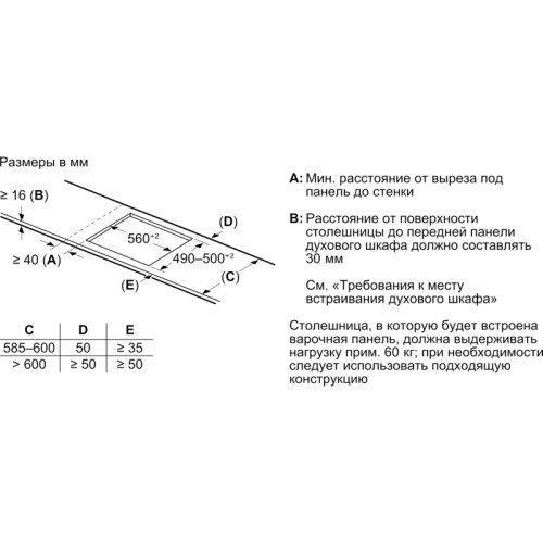 Индукционная,  60 см, индукция, скошенные края, сенсорное управление, черный