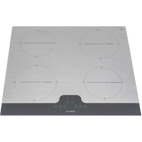 Индукционная варочная поверхность/ Индукционная варочная поверхность Hyundai HHI 6772 GR серебристый