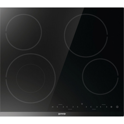 Варочная панель Gorenje/ Варочная панель Gorenje, 59 см, Hi-Light, 4 конфорки, таймер, сенсорное управление, шлифованный передний край, PowerBoost, дисплей, блокировка от детей, цвет черный Варочная панель Gorenje/ Варочная панель Gorenje, 59 см, Hi-Light, 4 конфорки, таймер, сенсорное управление, шлифованный передний край, PowerBoost, дисплей, блокировка от детей, цвет черный