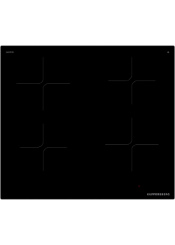 Варочная поверхность Kuppersberg/ Варочная поверхность Kuppersberg, индукционная, inverter, High-Tech, 60 см, пауза, таймер, блокировка панели управления, автоматическое отключение, бустер, 9 уровней мощности, прямые края, индикация остаточного тепла, сен