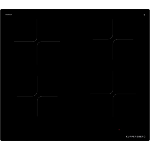 Варочная поверхность Kuppersberg/ Варочная поверхность Kuppersberg, индукционная, inverter, High-Tech, 60 см, пауза, таймер, блокировка панели управления, автоматическое отключение, бустер, 9 уровней мощности, прямые края, индикация остаточного тепла, сен