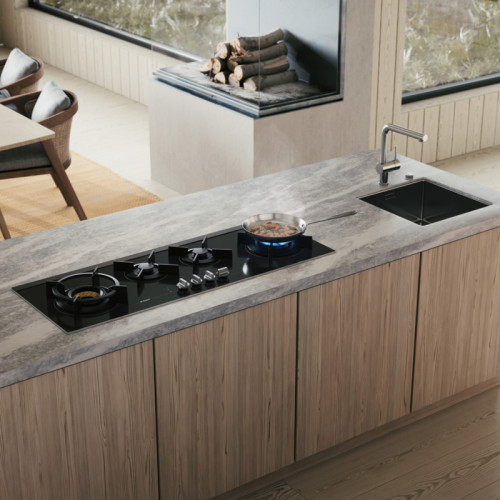 Газовая варочная панель ASKO/ Арт. 741474 ; Газовая варочная панель ASKO, 4 зоны,материал стеклокерамика,кольцо для вока-чугун,электроподжиг, цвет черный