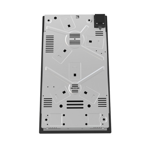 Электрическая варочная поверхность Midea/ MDK/Электрическая варочная поверхность Midea, 30 см, 2 зоны нагрева Hi-Light, сенсорное управление, 9 уровней мощности, таймер, индикация остаточного тепла,защита от детей, цвет черный