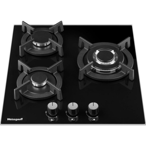 Газовая варочная поверхность/ Газовая варочная поверхность Weissgauff HGG 451 BGV черный