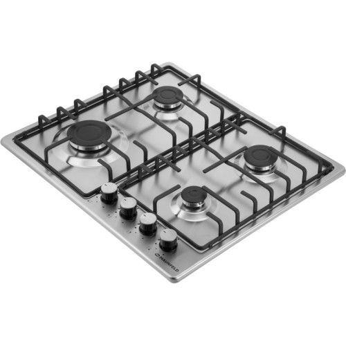 Газовая варочная панель MAUNFELD/ Газовая варочная панель MAUNFELD EGHS.64.3STS-ES, механическое управление, 4 конфорки, мощность конфорок 1000, 1700, 1700, 2600, электроподжиг, цвет нержавеющая сталь Газовая варочная панель MAUNFELD/ Газовая варочная панель MAUNFELD EGHS.64.3STS-ES, механическое управление, 4 конфорки, мощность конфорок 1000, 1700, 1700, 2600, электроподжиг, цвет нержавеющая сталь