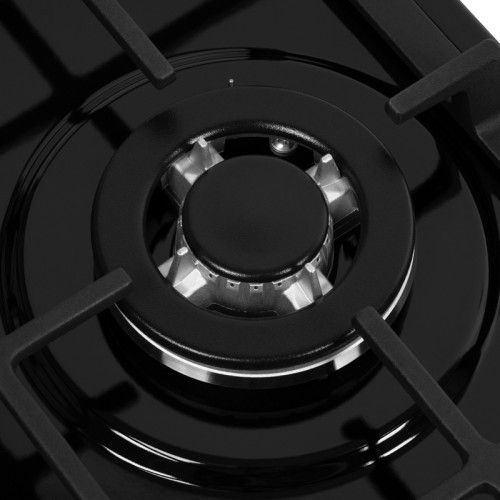 Газовая варочная панель MAUNFELD/ Газовая варочная панель MAUNFELD EGHE.43.33CB/G  механическое управление, 3 конфорки, мощность конфорок 1000, 1700, 3000, электроподжиг, газ-контроль, WOK, цвет черный