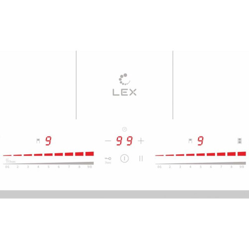 Индукционная варочная поверхность/ Индукционная варочная поверхность Lex EVI 641C WH белый