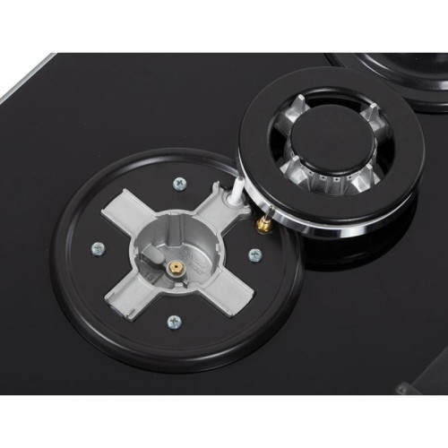 Газовая варочная поверхность/ Газовая варочная поверхность Hyundai HHG 6434 BG черный