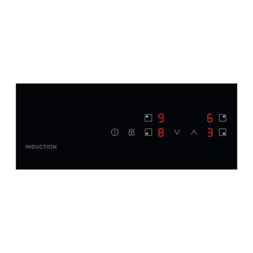 Индукционная варочная поверхность ELECTROLUX/ индукционная на 4 конфорки, cтеклокерамика, мощность: 6900 Вт, независимая установка, размеры (ШхГ): 59x52 см