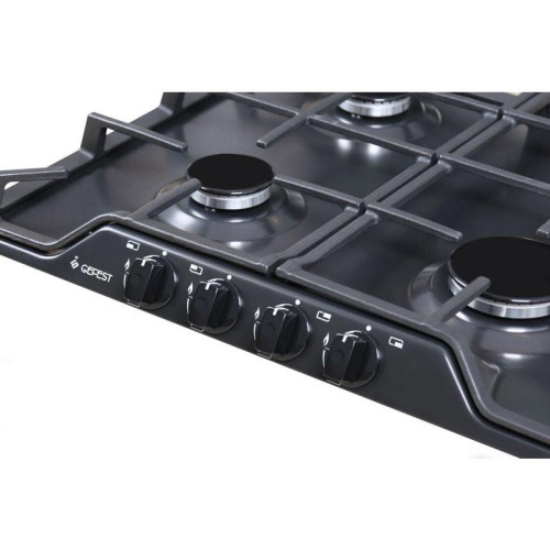 Газовая варочная поверхность/ Газовая варочная поверхность Gefest ПВГ 1212 К2 черный