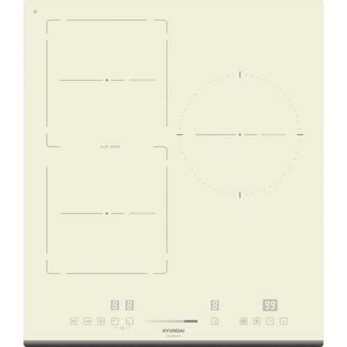 Индукционная варочная поверхность/ Индукционная варочная поверхность Hyundai HHI 4771 BE бежевый