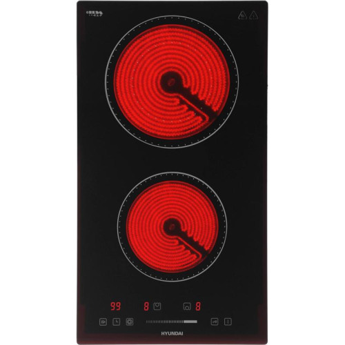 Варочная поверхность/ Варочная поверхность Hyundai HHE 3286 BG черный