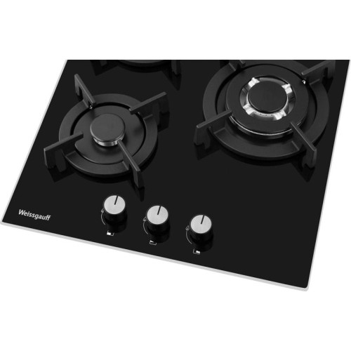 Газовая варочная поверхность/ Газовая варочная поверхность Weissgauff HG 430 BGV черный