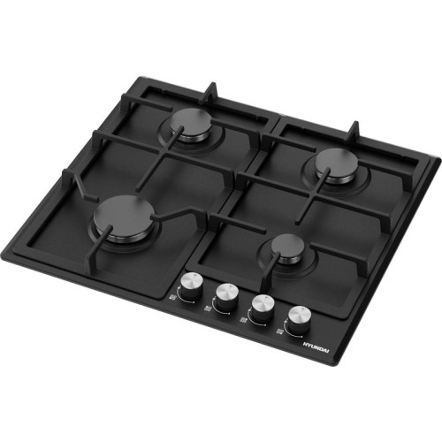 Газовая варочная поверхность/ Газовая варочная поверхность Hyundai HHG 6432 BK черный