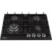 Газовая варочная поверхность/ Газовая варочная поверхность Weissgauff HGG 641 BV Nano черный