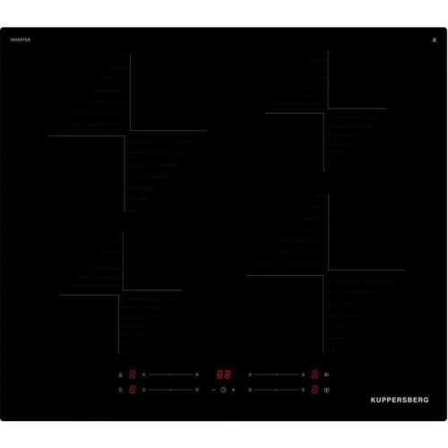 Варочная поверхность Kuppersberg/ Варочная поверхность Kuppersberg, 60 см, индукция, High-Tech, inverter, прямой край, 9 уровней мощности, бустер, Stop and Go, автоматическое отключение, таймер, индикатор остаточного тепла, сенсорное управление, цвет черн Варочная поверхность Kuppersberg/ Варочная поверхность Kuppersberg, 60 см, индукция, High-Tech, inverter, прямой край, 9 уровней мощности, бустер, Stop and Go, автоматическое отключение, таймер, индикатор остаточного тепла, сенсорное управление, цвет черн