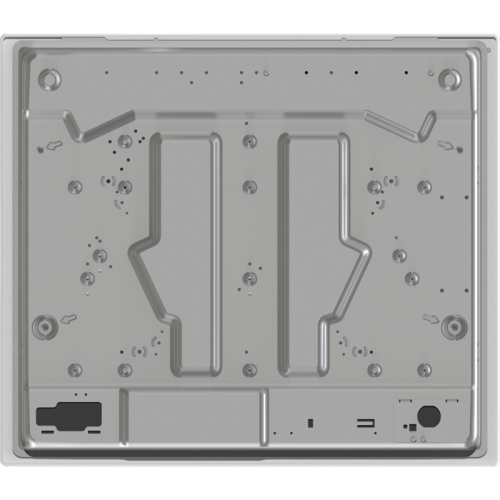 Встраиваемые газовая панели GORENJE/ Встраиваемые газовая панели GORENJE GW642SYW Газ, 60 ? 13 ? 52 см, Газ-контроль, чугунные решетки, вок, белый