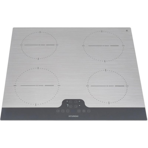 Индукционная варочная поверхность/ Индукционная варочная поверхность Hyundai HHI 6772 GR серебристый