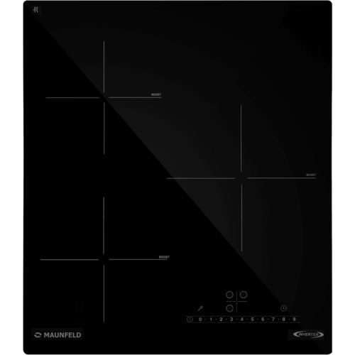 Индукционная варочная панель MAUNFELD/ Индукционная варочная панель, 45 см, сенсорное управление, таймер, бустер, черный
