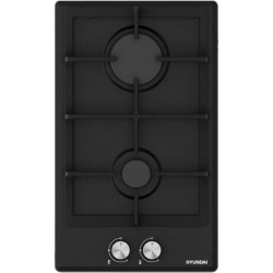 Газовая варочная поверхность/ Газовая варочная поверхность Hyundai HHG 3230 BK черный