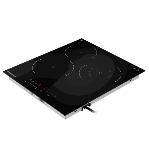 Варочная панель электрическая MAUNFELD/ Варочная панель электрическая MAUNFELD CVCE453SDBK 45см, стеклокерамика, сенсорное управление, таймер, черная