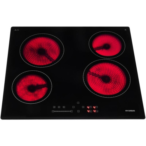 Варочная поверхность/ Варочная поверхность Hyundai HHE 6451 BG черный