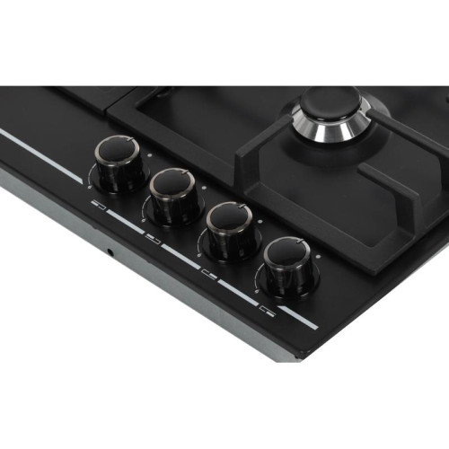 Газовая варочная поверхность/ Газовая варочная поверхность Gefest ПВГ 1214-01 К2 черный матовый