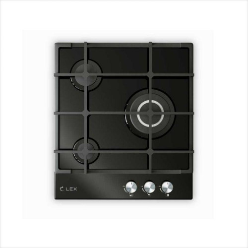 Газовая варочная поверхность/ Газовая варочная поверхность Lex GVG 431 BL черный