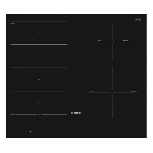 Индукционная варочная поверхность/ Индукционная варочная поверхность Bosch PXE601DC1E черный