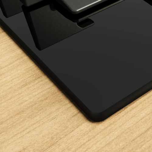 Газ,  5.8x59x52 см, WOK, закаленное стекло, независимая, черная