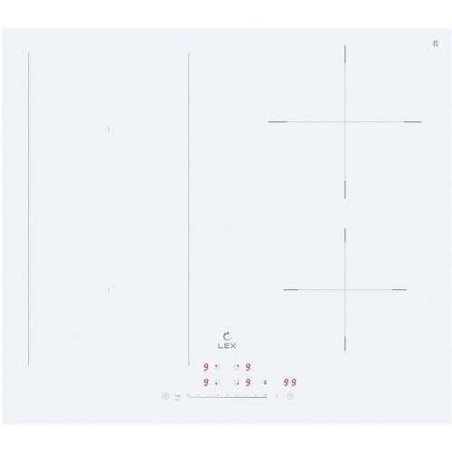 Индукционная варочная поверхность/ Индукционная варочная поверхность Lex EVI 641A WH белый