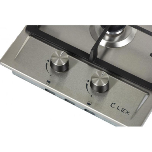 Газовая варочная поверхность/ Газовая варочная поверхность Lex GVS 321 IX нержавеющая сталь