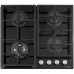 Газовая варочная поверхность/ Газовая варочная поверхность Hyundai HHG 6438 BG черный