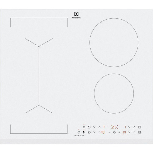 Индукционная варочная поверхность/ Индукционная варочная поверхность Electrolux LIV63431BW белый