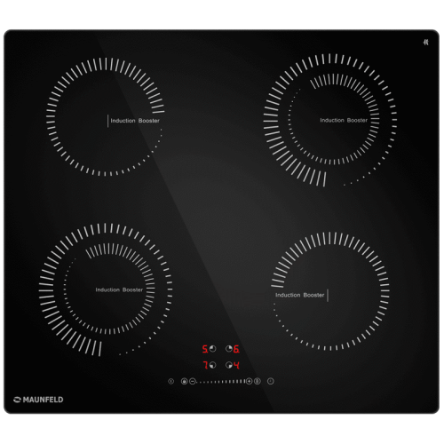 Индукционная варочная панель MAUNFELD/ Индукционная варочная панель MAUNFELD, слайдерное управление, бустер, 2х2000 (бустер 2300) Вт, 2х1200 (бустер 1500) Вт, технология непрерывного нагрева, таймер, быстрый нагрев, инвертор, автоматическое выключение, бл