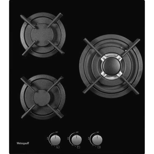 Газовая варочная поверхность/ Газовая варочная поверхность Weissgauff HGG 451 BGh черный