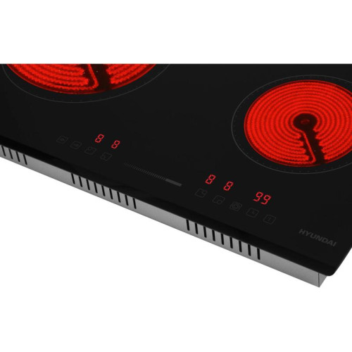 Варочная поверхность/ Варочная поверхность Hyundai HHE 6672 BG черный