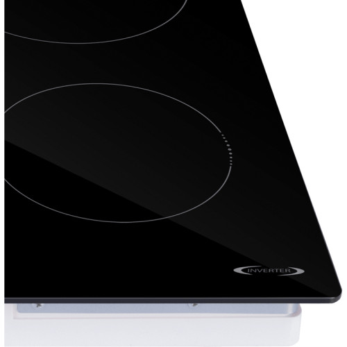 Индукционная варочная панель, 60 см, сенсорное управление, таймер, бустер, черный