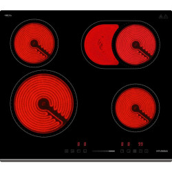 Варочная поверхность/ Варочная поверхность Hyundai HHE 6672 BG черный