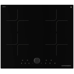 Варочная поверхность Kuppersberg/ Варочная поверхность Kuppersberg, индукция, inverter, High-Tech, 60 см, 4 зоны нагрева, прямой край, 9 уровней мощности, красный дисплей, бустер, Stop and Go, автоматическое отключение, таймер, поддержание тепла, индикато