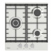 Варочная панель газовая, 45 см, 3 конфорки: экономичная конфорка (0,9 кВт), стандартная конфорка (1,7 кВт), ВОК конфорка (2,5 кВт), газ-контроль, электроподжиг, нержавеющая сталь, чугунные Варочная панель газовая, 45 см, 3 конфорки: экономичная конфорка (0,9 кВт), стандартная конфорка (1,7 кВт), ВОК конфорка (2,5 кВт), газ-контроль, электроподжиг, нержавеющая сталь, чугунные