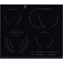 Встраиваемая электрическая панель ELECTROLUX/ Электрическая,  59х52, стеклокерамика, независимая, черная