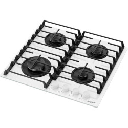 Газовая варочная поверхность/ Газовая варочная поверхность Vitek VGH 6420 WG стекло белое